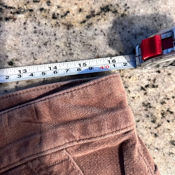 Me + em Washed Velvet Engineered-Leg Pant - Picture 10 of 11